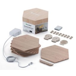 Nanoleaf Elements Wood Look Hexagons Starter Kit (7 panels)