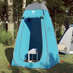 Cort de intimitate pop-up, albastru, impermeabil GartenMobel Dekor