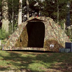 Cort de pescuit pentru 4 persoane, camuflaj, setare rapida GartenMobel Dekor
