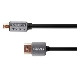 CABLU HDMI A-HDMI D 1.8M KRUGER&MATZ EuroGoods Quality