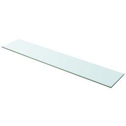 Raft din sticla transparenta, 100 x 20 cm GartenMobel Dekor