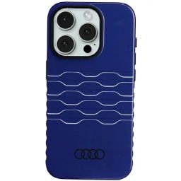 Husa Audi IML MagSafe case for iPhone 15 Pro - blue