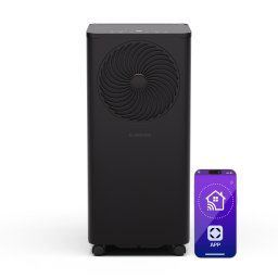 Klarstein Aero Ring 7K, Smart, aparat de aer condiționat, 7 000 BTU, mobil și inteligent, pentru max. 25 m², control vocal (ACO8-ArR7-PAC-Bl)