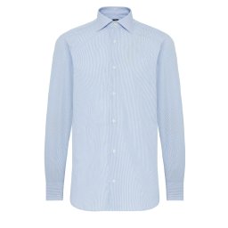 Boggi Milano Cămașă albastru deschis / alb