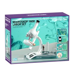Joc STEM Set de laborator Microscop 1600, TopBright Toys