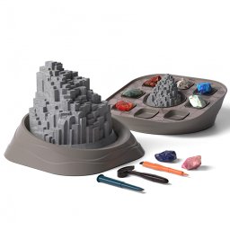 Kit STEM de excavare pietre prețioase Giants Causeway din Irlanda de Nord, TopBright Toys