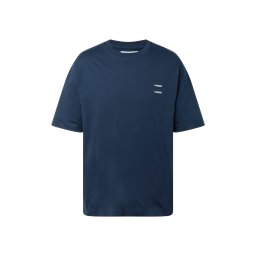 Samsøe Samsøe Tricou 'JOEL' albastru închis / alb