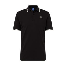 G-STAR Tricou 'Dunda' negru / alb