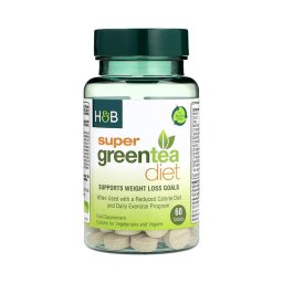 Super dieta cu ceai verde, 60 de tablete Holland and Barrett