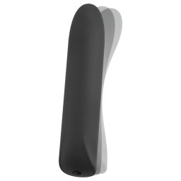 Smile - mini vibrator reîncărcabil, rezistent la apă - negru