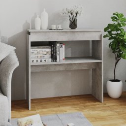 Masa consola, gri beton, 80x30x80 cm, PAL GartenMobel Dekor