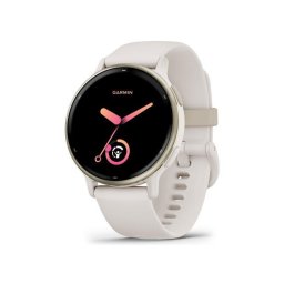 Smartwatch vívoactive 5 Cream gold aluminium bezel with ivory case and silicone band