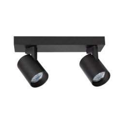Spot VOLF 2xGU10/10W/230V negru