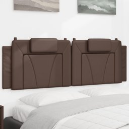 Perna pentru tablie pat, maro, 160 cm, piele artificiala GartenMobel Dekor