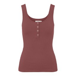 PIECES Top 'PCKitte' castaniu