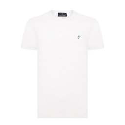 Jacey Quinn Tricou albastru / alb