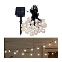 Lanț LED solar 6,9m 50xLED/1,2V