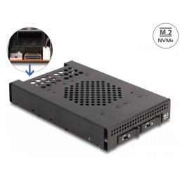 Rack mobil 3.5" cu OcuLink SFF-8612 pentru 2 x M.2 NVMe SSD, Delock 47070