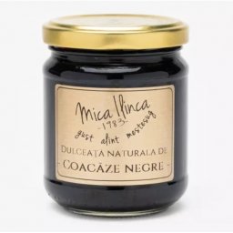 Dulceata naturala de coacaze negre Mica Ilinca 220 g