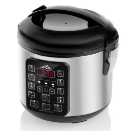 Aparat de gatit cu abur ETA ETA413190000 Granellino Rice cooker, Capacity 1.5 L, 500 W, Stainless negru/argintiu