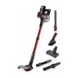 Aspirator vertical 2 in 1 ETA223390000, 3 trepte de putere, 220 V, 0.6 l, 2200 mAh, Filtru HEPA, Rosu\Gri