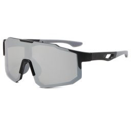 Ochelari pentru Ciclism - Techsuit (9337) - Black / Silver
