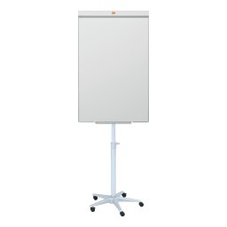 Flipchart mobil NOBO Impression Pro, otel lacuit, magnetic, include marker si tavita, alb