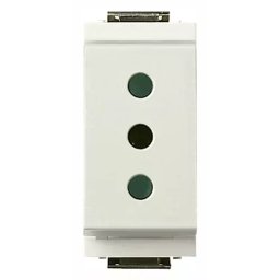 Vimar Priza incastrata P11, 2P+N, 1 modul, 250V, 10A