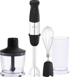 Blender de mana RM 750, 750 W, 2 viteze + TURBO, lame otel inoxidabil Negru