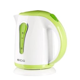 Fierbator Cana electrica fierbator RK 1022 verde, 1 L, 1100 W, plastic de calitate BPA FREE Alb/Verde