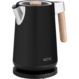 Fierbator electric RK 1768 Strix Timber 1.7 litri, 2200 W, otel inoxidabil si elemente din lemn Negru