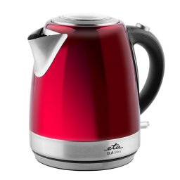 Fierbator electric ELA Mini 8599 90010, 1.2 litri, 2100 W, otel inoxidabil,Rosu