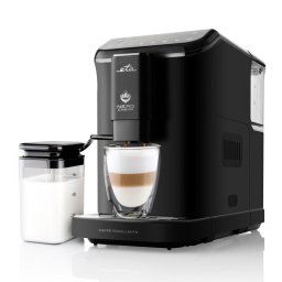Espressor automat de cafea Nero Crema 8180 90000, 1350 W, 20 bar, sistem de spumare lapte, Negru