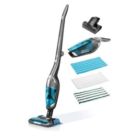 Aspirator vertical si mop 3 in 1 fara fir Moneto II AQUA PLUS, Li-ion 25,2 V, 0.55 l