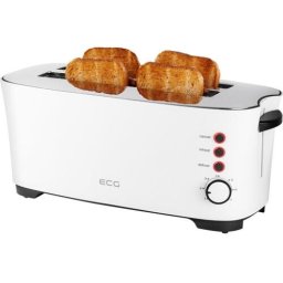 Prajitor de paine ST 13730, 1350 W, 4 felii, 7 niveluri de rumenire Alb