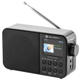 Radio portabil DAB 500 BTC cu tuner DAB+ si FM, 1W, Bluetooth, LCD color, baterie 2000 mAh Negru