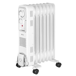 Calorifer electric cu ulei OR 1570, 7 elementi, 1500 W, 3 trepte de putere Alb