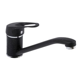baterie monocomanda pipa mobila 226mm negru