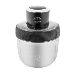 Mixer Tocator de alimente Flexo 4079 90000 , 350 W, recipiente 0.8 si 1.5 litri, otel inoxidabil Negru/Gri