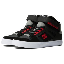 DC Pure High-Top EV (Little KidBig Kid) BlackRedBlack