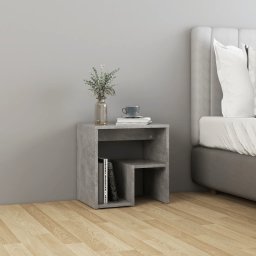 Noptiera, gri beton, 40x30x40 cm, PAL GartenMobel Dekor