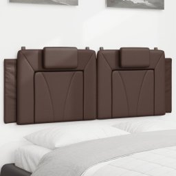 Perna pentru tablie pat, maro, 140 cm, piele artificiala GartenMobel Dekor