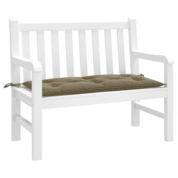 Perna banca de gradina, melanj gri taupe, 100x50x7 cm, textil GartenMobel Dekor