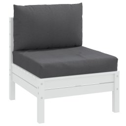 Perne de paleti, 2 buc., melanj antracit, material textil GartenMobel Dekor