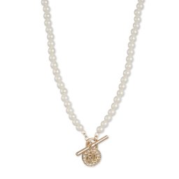 Lauren Ralph Lauren Lanțuri auriu / argintiu / alb perlat