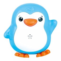 Playgo: Jucărie de baie pinguin care stropește cu apă - albastru