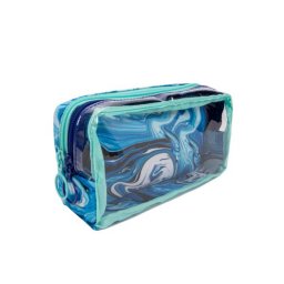 Penar Penar cu fermoar ZIPIT Half & Half, cu 2 buzunare - Blue Waves