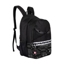 Penar Rucsac ZIPIT Razor cu 2 compartimente + 1 compartiment cu incuietoare - Black Tech