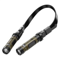 Lanterna gat cu 1 LED L2 + 1 LED L2 include acumulator litiu si cablu incarcare micro USB + magnet TL-7265 TED004215