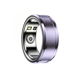Inel iSEN R3 Smart Ring Purple, HR, SpO2, Temperatura, Monitorizare somn, Multi Sport, Aplicatie dedicata: Nx RING, 18mAh, IP68